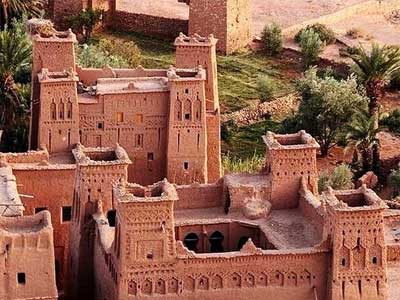 Ksar fortifié d'Aït Ben Haddou, site UNESCO à l'architecture de terre